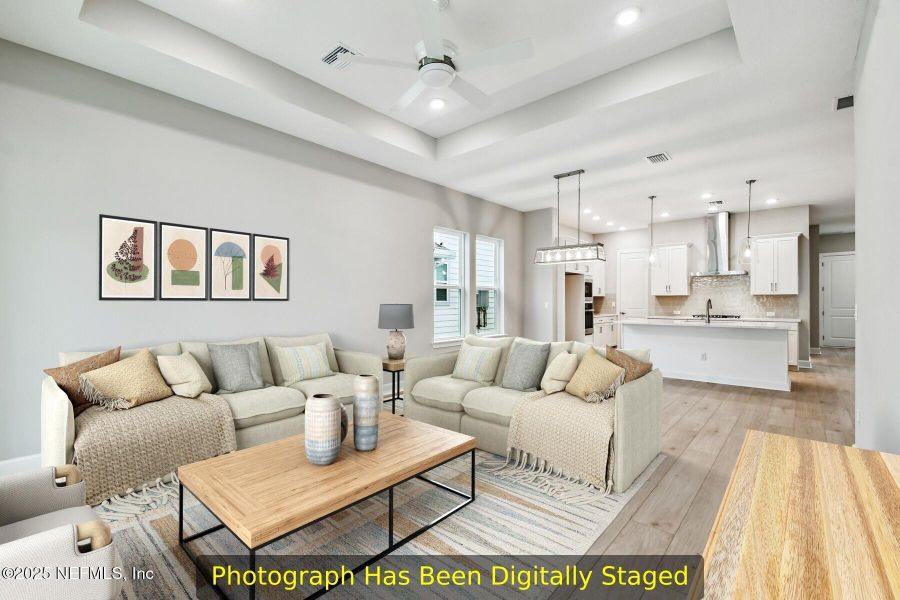 Furnished interior view inside a new home in Seabrook Village 40' Front Entry, Ponte Vedra (Image 10). Furnished interior view inside a new home in Seabrook Village 40' Front Entry, Ponte Vedra (Image 10).