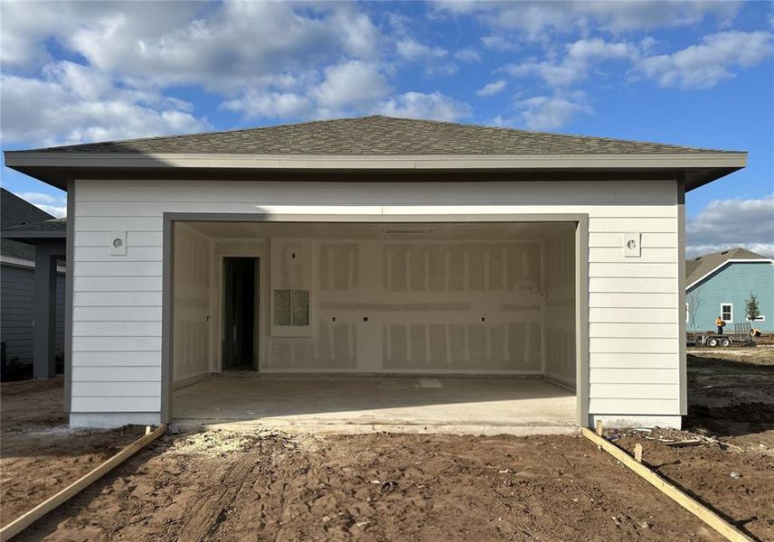 In-progress construction of a new home in Weslyn Park Single Family, St. Cloud, FL (Image 11).