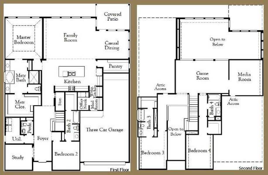 Floorplans - Representative Photo Floorplans - Representative Photo