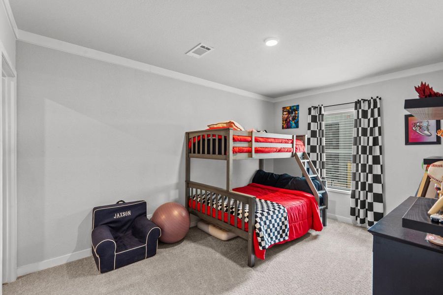 Furnished interior view inside a new home in , Santa Fe (Image 18).