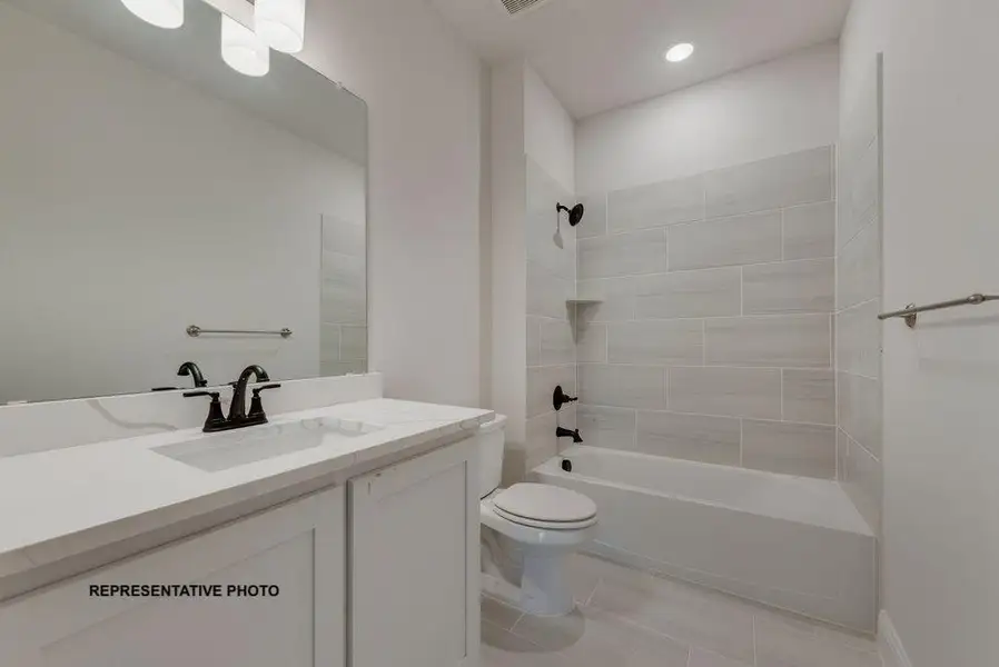 Furnished interior view inside a new home in , Springtown (Image 4).