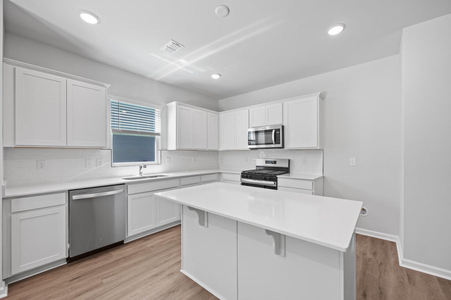 Furnished interior view inside a new home in Bradford Pointe, Summerville (Image 6).