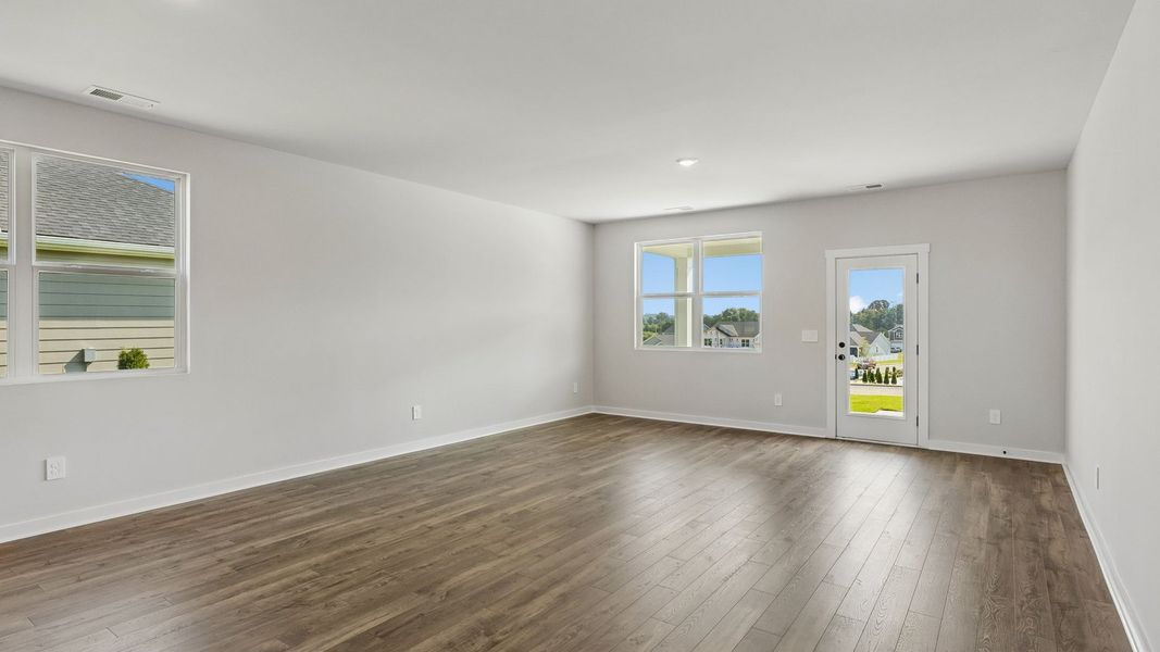 Spacious, unfurnished interior of a new home in Reserve at Hickory Ridge, Columbia (Image 23). Spacious, unfurnished interior of a new home in Reserve at Hickory Ridge, Columbia (Image 23).