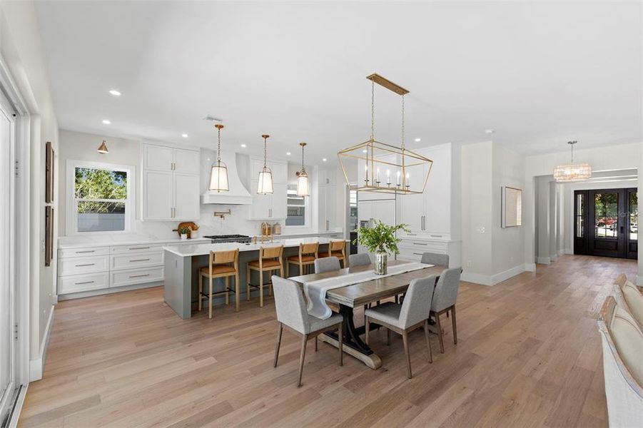 Furnished interior view inside a new home in , St. Petersburg (Image 22).