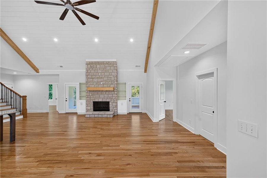 Spacious, unfurnished interior of a new home in , Dallas (Image 34). Spacious, unfurnished interior of a new home in , Dallas (Image 34).