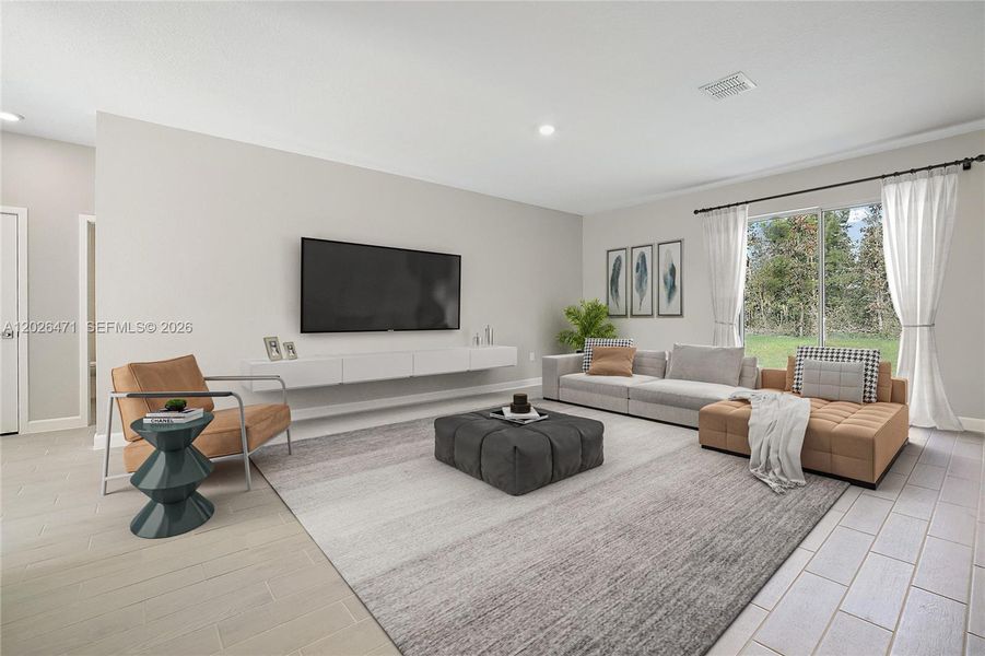 Furnished interior view inside a new home in , Palm Bay (Image 9).