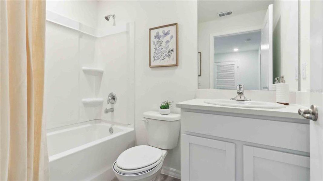 Furnished interior view inside a new home in The Towns at Laurel Commons, Ocala (Image 18).