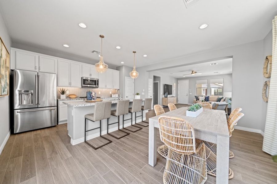 Furnished interior view inside a new home in Rancho Mercado, Surprise (Image 12).
