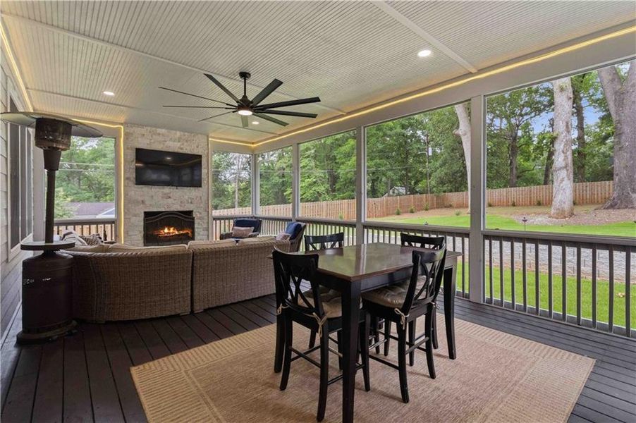 Exterior details and patio area of a home in , Decatur (Image 24).