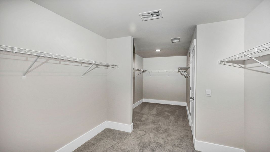 Representative unfurnished interior of a home built from the Harbor Oak by D.R. Horton in Lake Tide Summit, Chapin (Image 23).