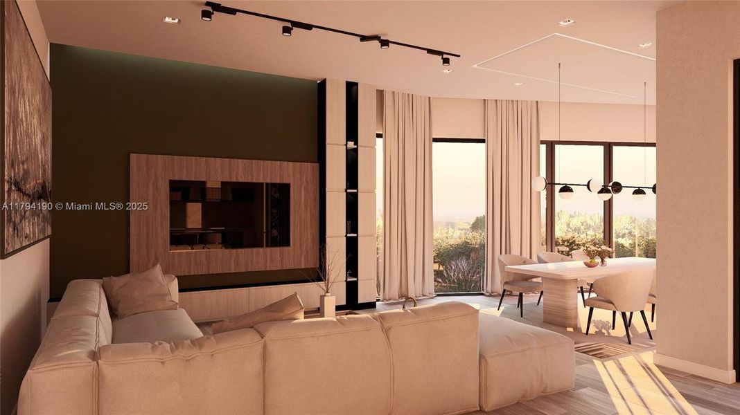 Furnished interior view inside a new home in , Marathon (Image 8). Furnished interior view inside a new home in , Marathon (Image 8).