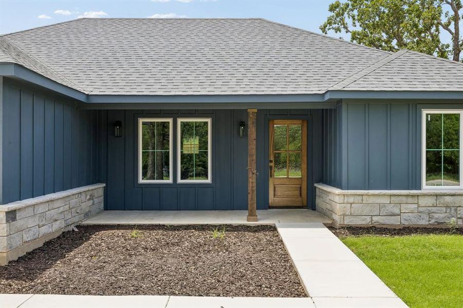 Exterior details and patio area of a home in , Mineral Wells (Image 3). Exterior details and patio area of a home in , Mineral Wells (Image 3).