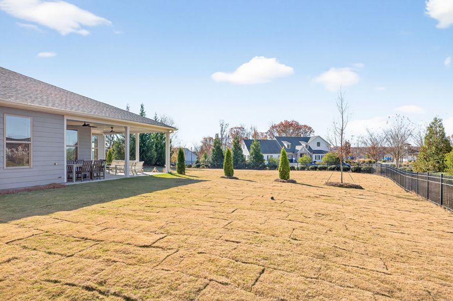 Representative exterior details of a home built from the Mystique by Del Webb in Del Webb Chateau Elan, Hoschton (Image 31). Representative exterior details of a home built from the Mystique by Del Webb in Del Webb Chateau Elan, Hoschton (Image 31).