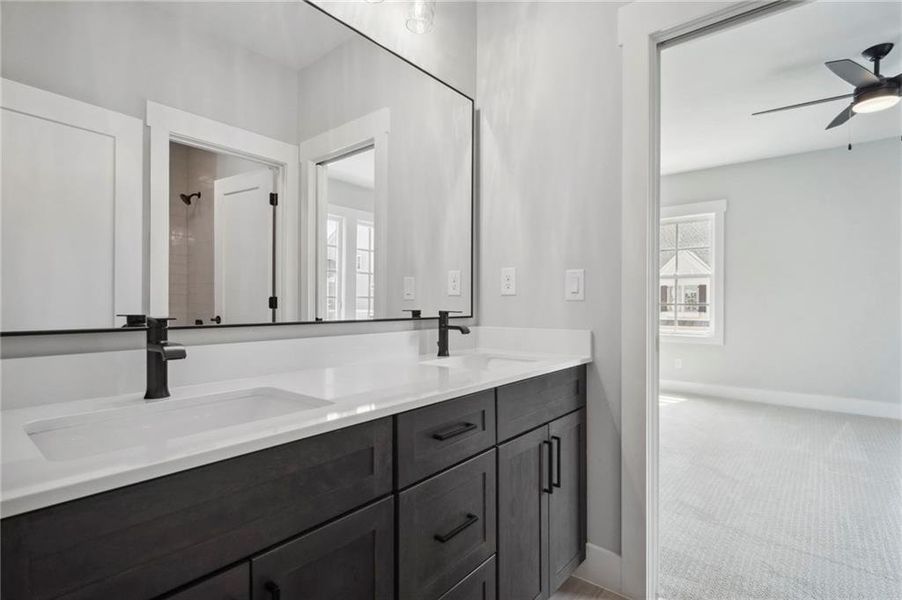 Furnished interior view inside a new home in , Woodstock (Image 13).