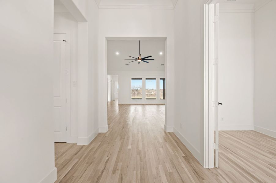 Spacious, unfurnished interior of a new home in NorthGlen, Haslet (Image 21).