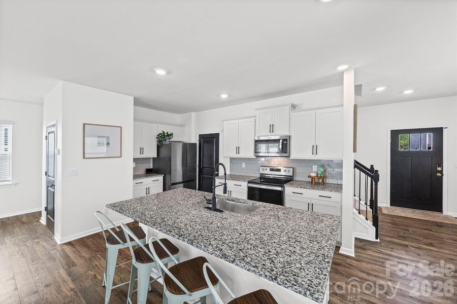 Furnished interior view inside a new home in Fergus Crossing, York (Image 10).