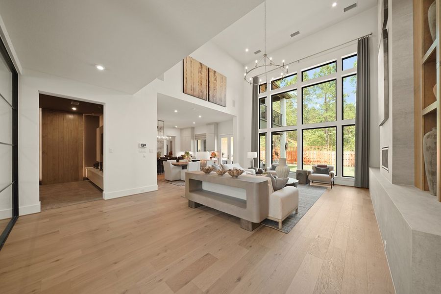 Furnished interior view inside a new home in COLTON - Fedrick Harris, Todd Mission (Image 15).