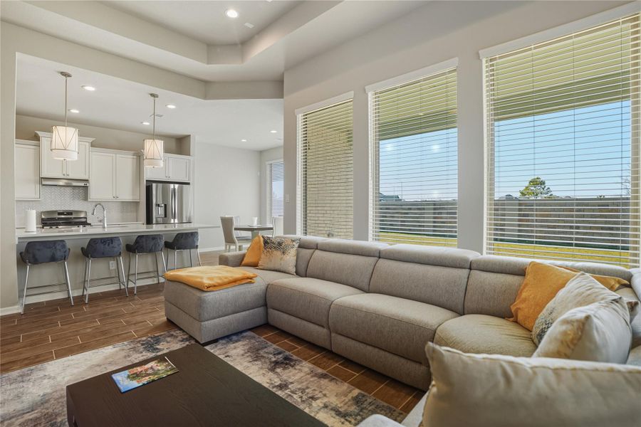 Furnished interior view inside a new home in , Fulshear (Image 19). Furnished interior view inside a new home in , Fulshear (Image 19).