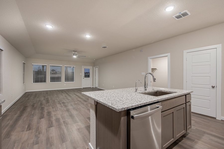 Furnished interior view inside a new home in Briarwood, Elgin (Image 15).