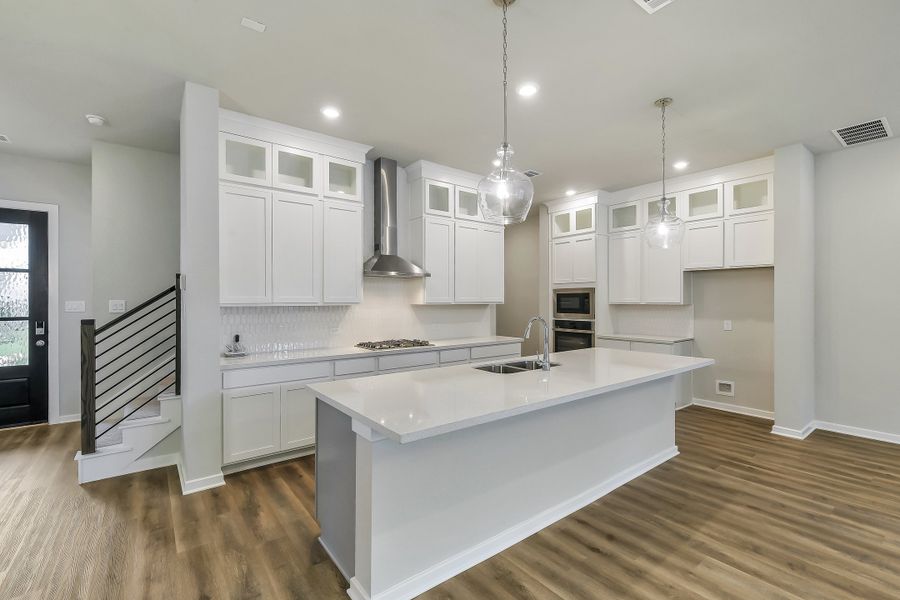 Furnished interior view inside a new home in Summer Place  35', Montgomery (Image 8).