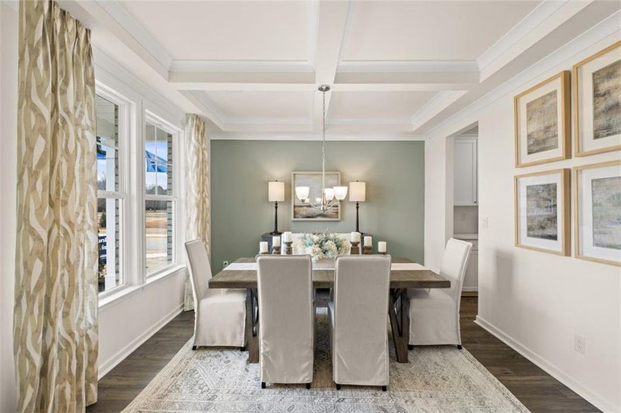 Furnished interior view inside a new home in Westland, Statham (Image 7).