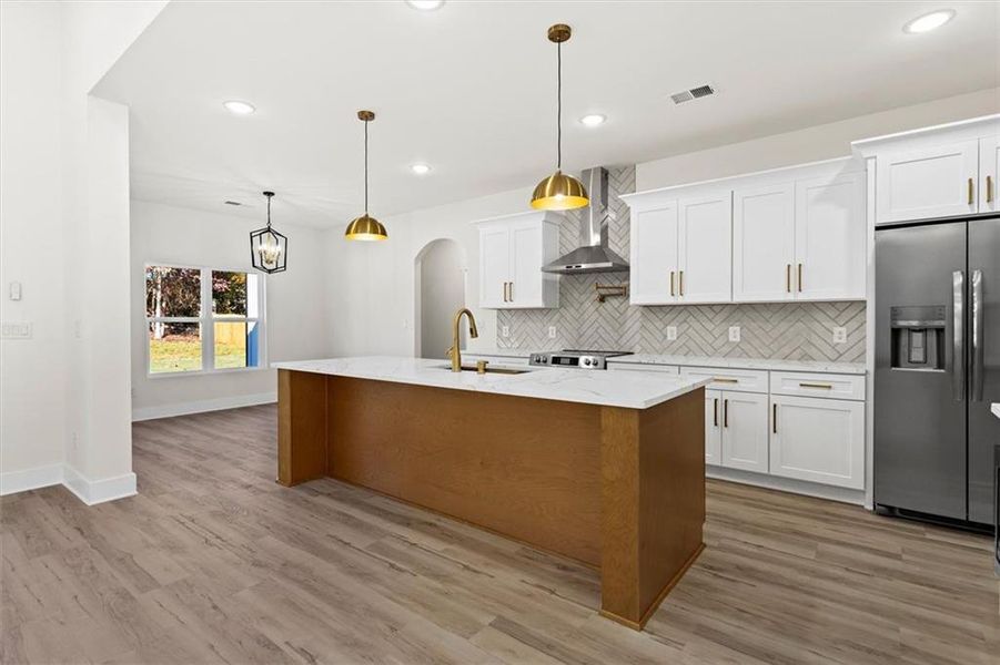 Furnished interior view inside a new home in , Gainesville (Image 10).