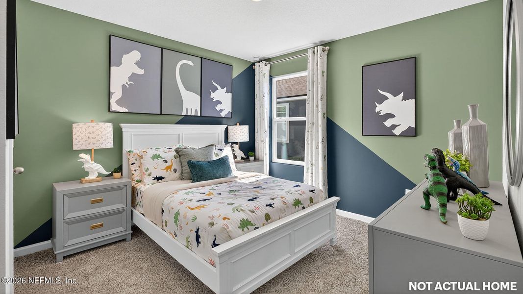 Furnished interior view inside a new home in Rookery, Green Cove Springs (Image 25).