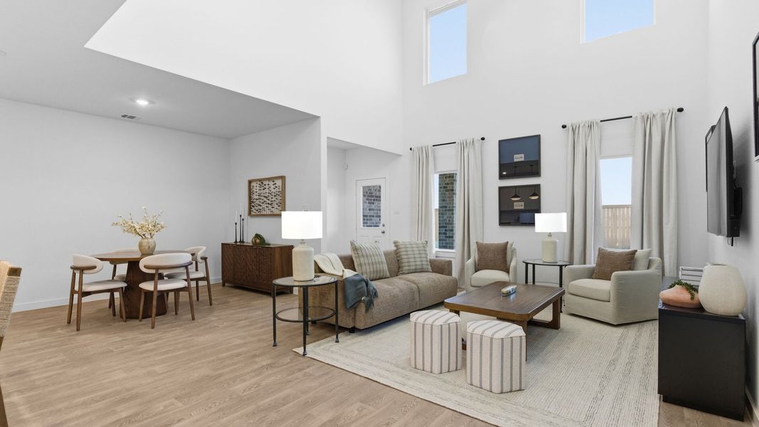 Furnished interior view inside a new home in Emberly, Beasley (Image 10). Furnished interior view inside a new home in Emberly, Beasley (Image 10).