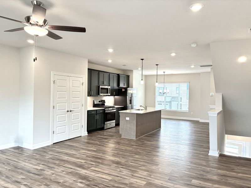 Furnished interior view inside a new home in Holly View, Greenville (Image 7).