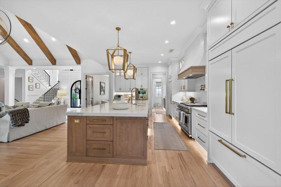 Furnished interior view inside a new home in , Braselton (Image 72).