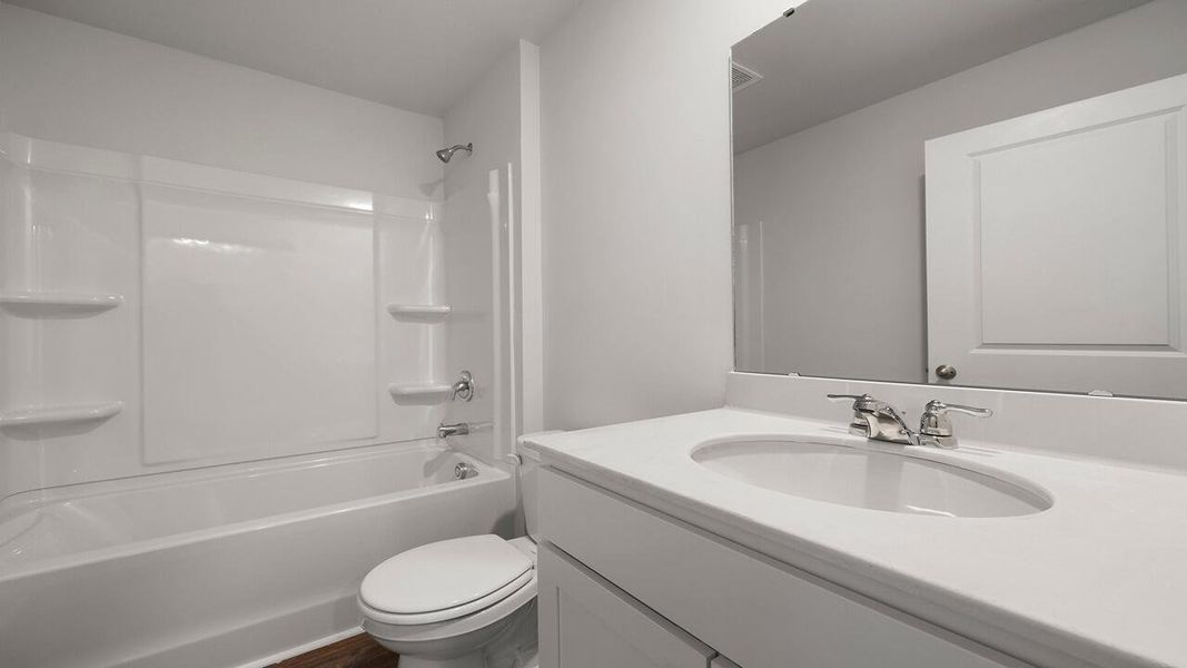 Furnished interior view inside a new home in Center Pointe, Santee (Image 7).