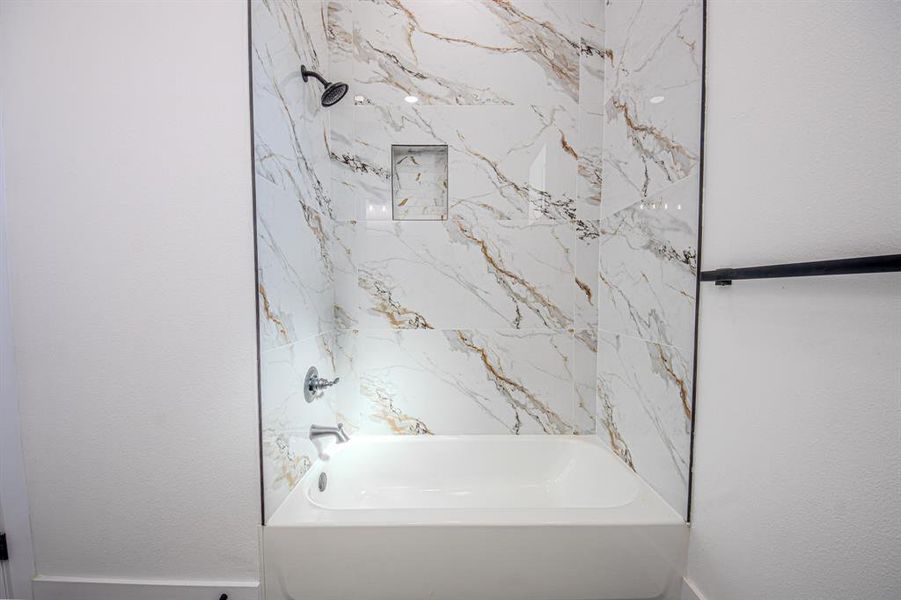 Enclosed Tub in 3rd Bathroom