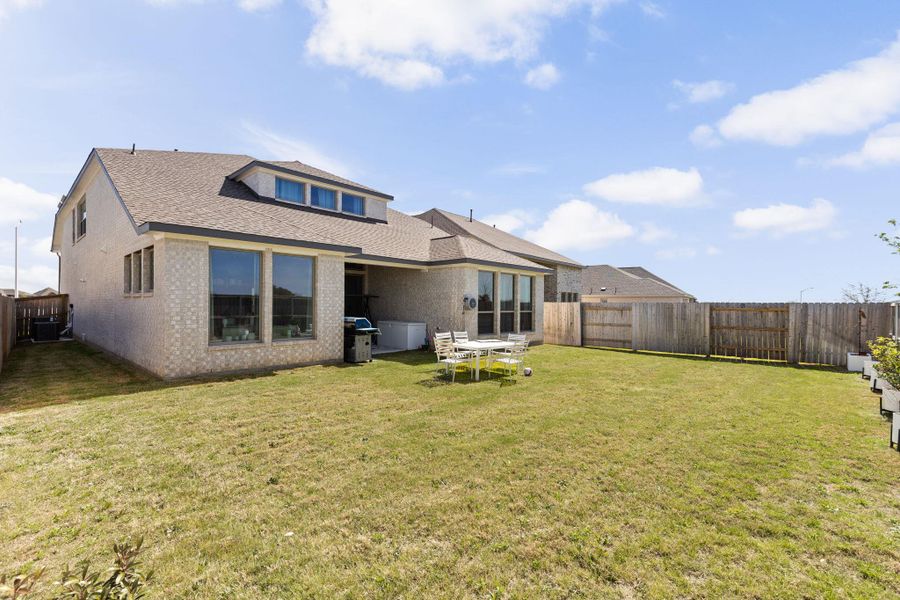 Exterior details and patio area of a home in Nolina, Georgetown (Image 2). Exterior details and patio area of a home in Nolina, Georgetown (Image 2).