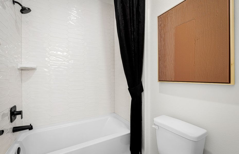 Representative furnished interior of a home built from the Doucette by Pulte Homes in Kuempel Farms, Pflugerville (Image 16).
