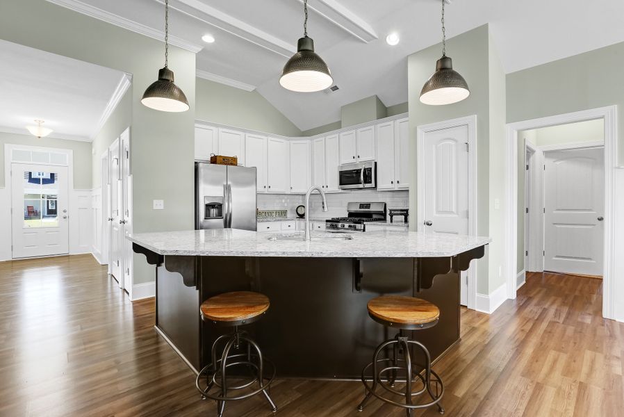 Representative furnished interior of a home built from the Lanai by Bill Clark Homes in The Sanctuary at Sunset Beach, Sunset Beach (Image 39). Representative furnished interior of a home built from the Lanai by Bill Clark Homes in The Sanctuary at Sunset Beach, Sunset Beach (Image 39).