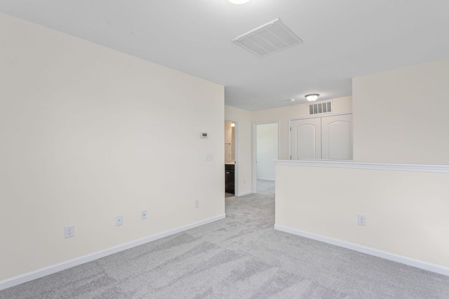 Representative unfurnished interior of a home built from the Dayton by Keystone Homes NC in The Wilcox, Greensboro (Image 22).