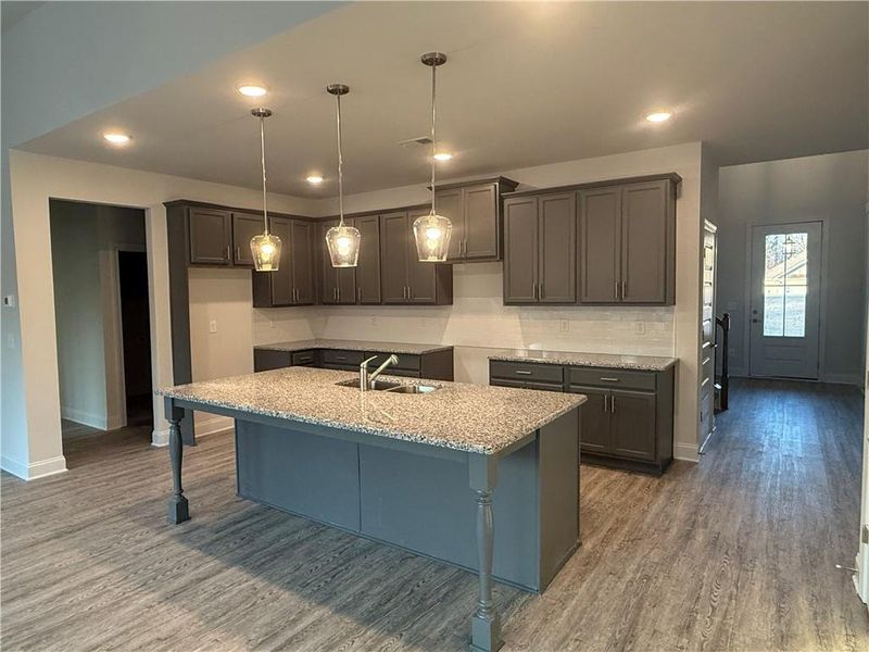 Furnished interior view inside a new home in Waters Edge, Mansfield (Image 10).