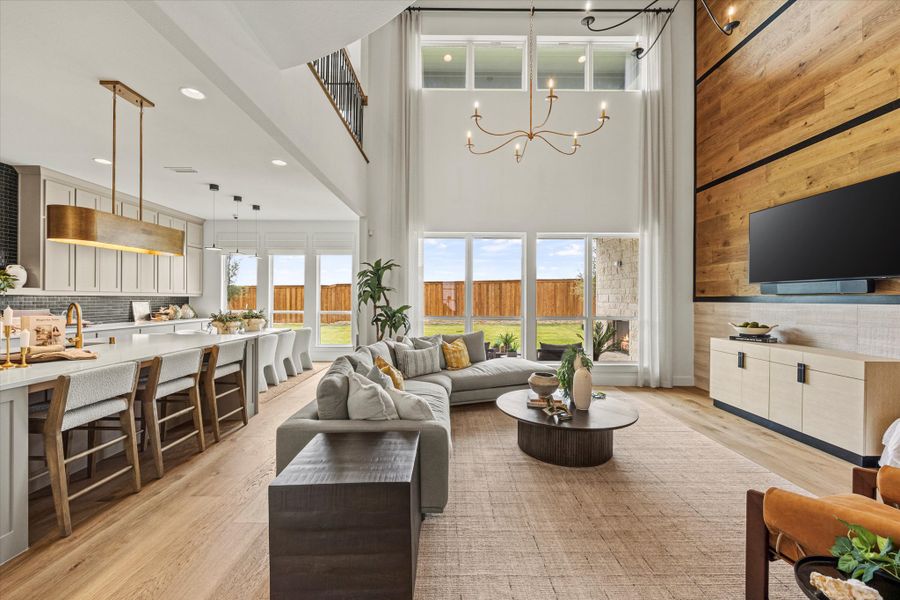 Representative furnished interior of a home built from the Ashbourne by Windsor Homes in Nelson Lake Estates, Rockwall (Image 13).