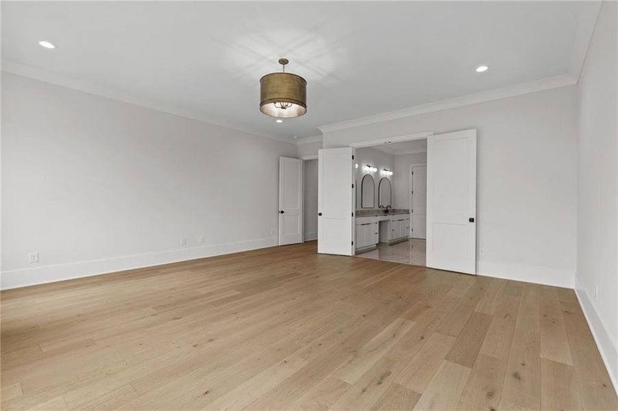Spacious, unfurnished interior of a new home in , Buford (Image 25).