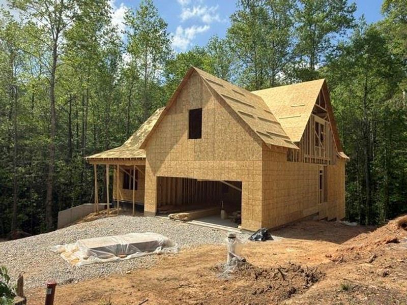 In-progress construction of a new home in , Jasper, GA (Image 28).