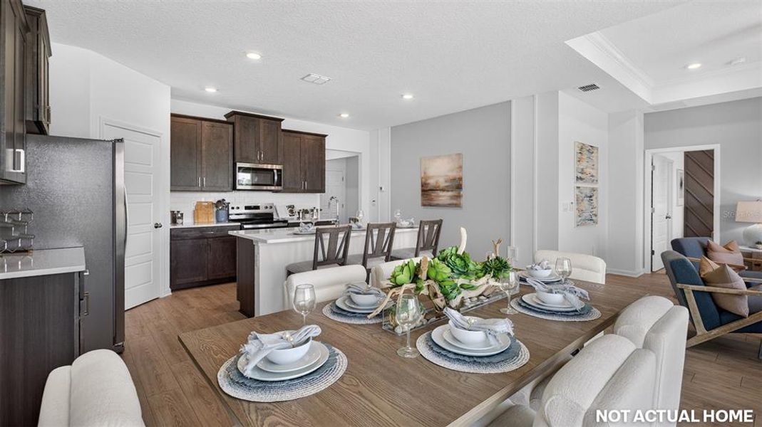 Furnished interior view inside a new home in Sawmill Branch, Palm Coast (Image 9).