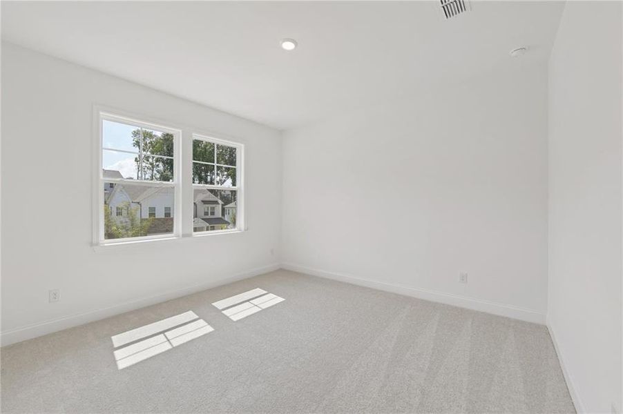 Spacious, unfurnished interior of a new home in Bailey Fence, Dacula (Image 70).