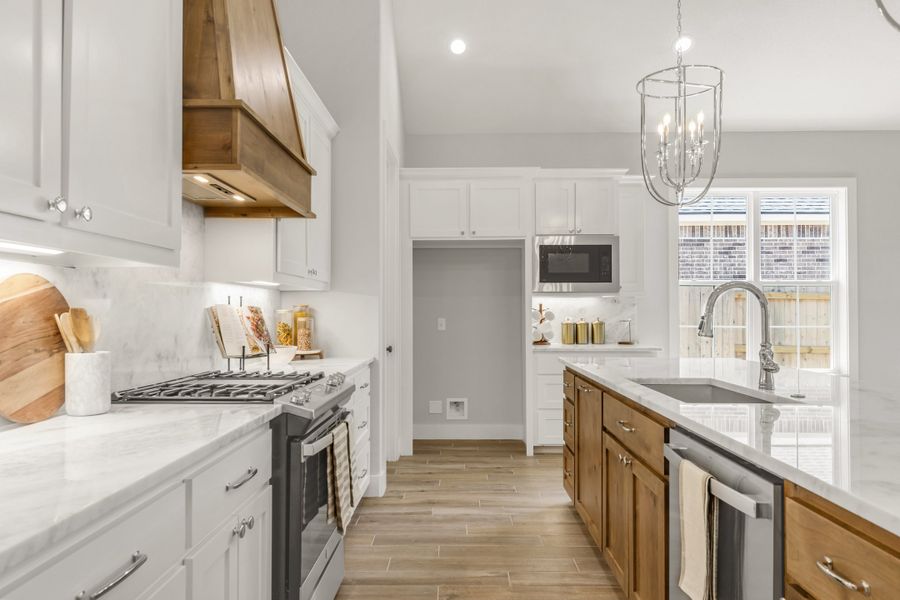 Representative furnished interior of a home built from the The Maggie by Reece Homes in Traditions, Bryan (Image 12).