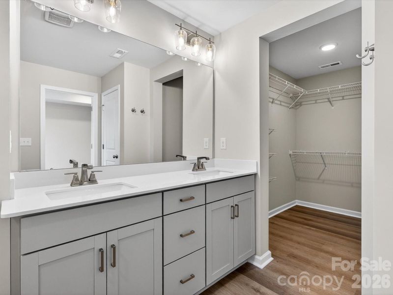 Furnished interior view inside a new home in North Creek Village, Huntersville (Image 8).