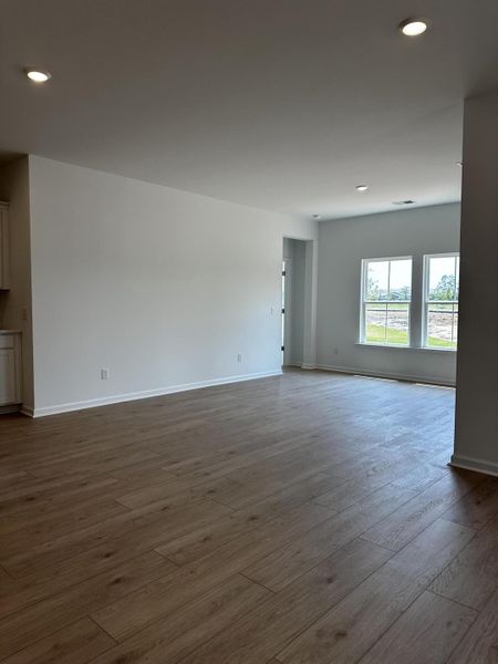 Spacious, unfurnished interior of a new home in Horizons at Carnes Crossroads | 55+: Legends Collection, Summerville (Image 11). Spacious, unfurnished interior of a new home in Horizons at Carnes Crossroads | 55+: Legends Collection, Summerville (Image 11).