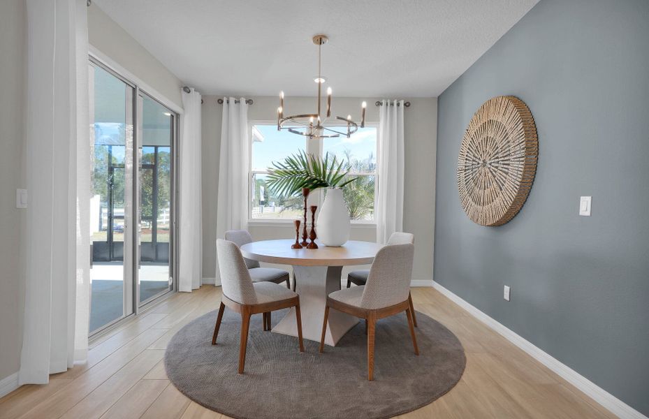 Representative furnished interior of a home built from the Cedar by Pulte Homes in Seminole Palms, Palm Coast (Image 12).