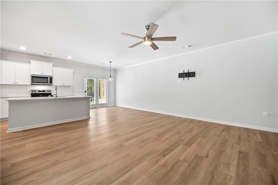 Spacious, unfurnished interior of a new home in , Flowery Branch (Image 16).