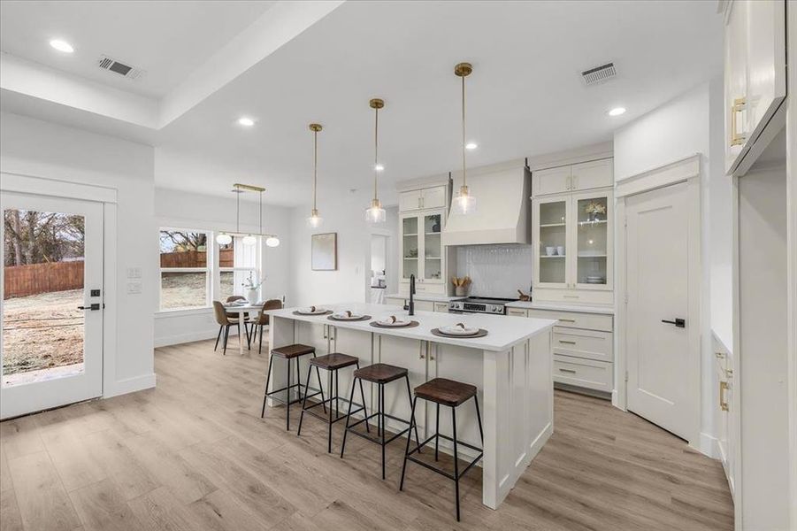 Furnished interior view inside a new home in , Fort Worth (Image 9).