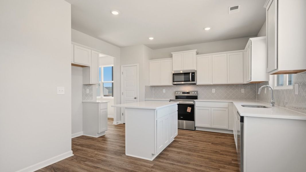 Furnished interior view inside a new home in Cedar Ridge - Locust Grove Station, Locust Grove (Image 4).