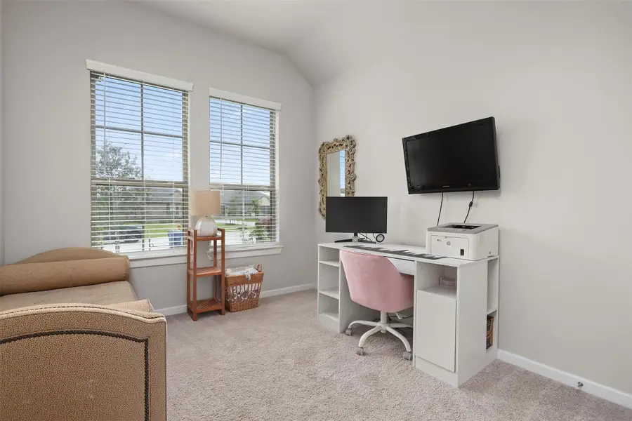 Furnished interior view inside a new home in , Texas City (Image 8). Furnished interior view inside a new home in , Texas City (Image 8).